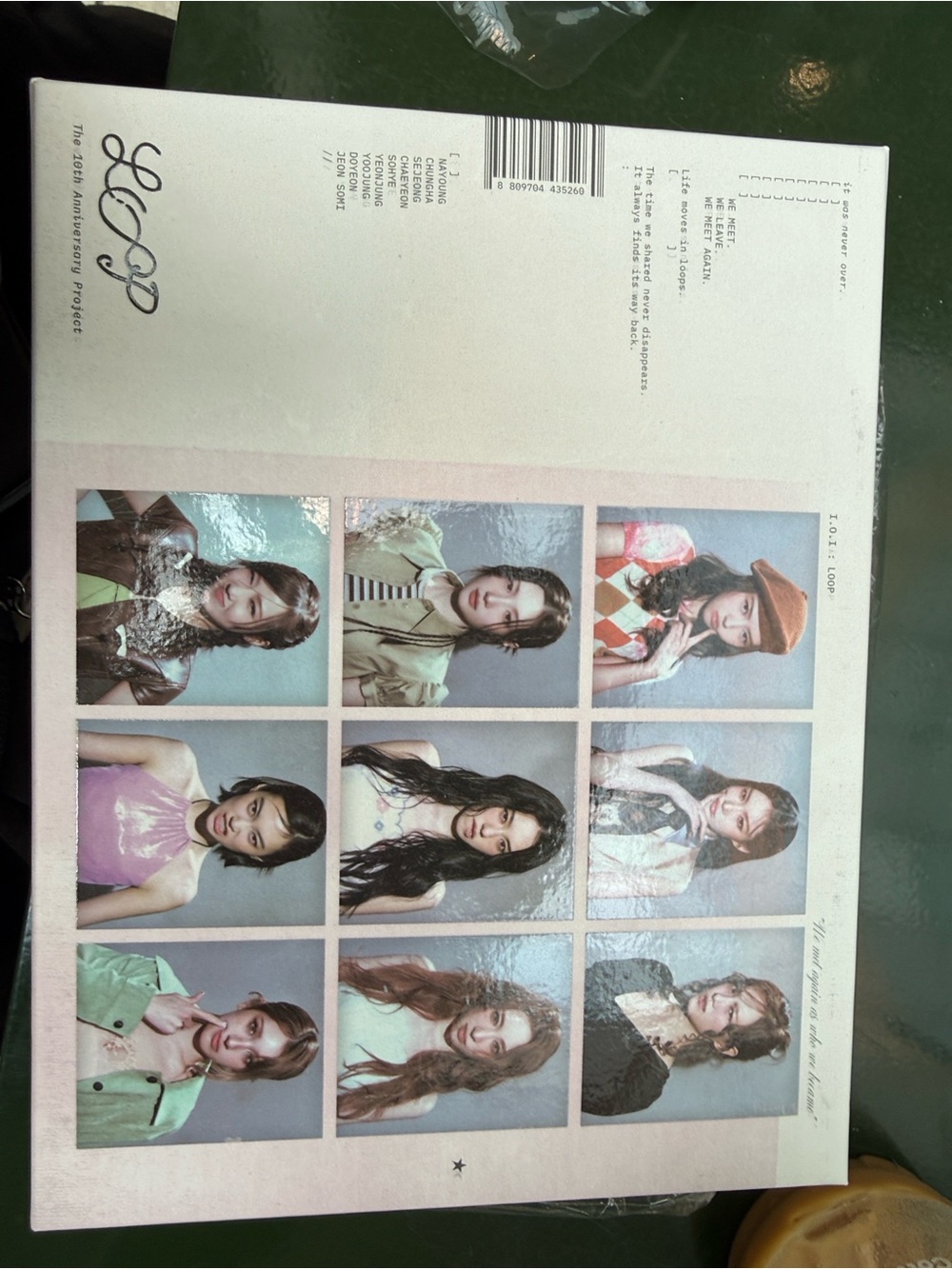 I.O.I ioi “LOOP” album with all inclusions